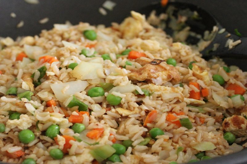 Order 59. Ham Fried Rice food online from New Wong Chinese Restaurant store, Wickliffe on bringmethat.com