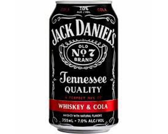 Order Jack Daniel's Cola Cocktail 12 oz Can 7% food online from Pit Stop Liquor Mart store, El Monte on bringmethat.com