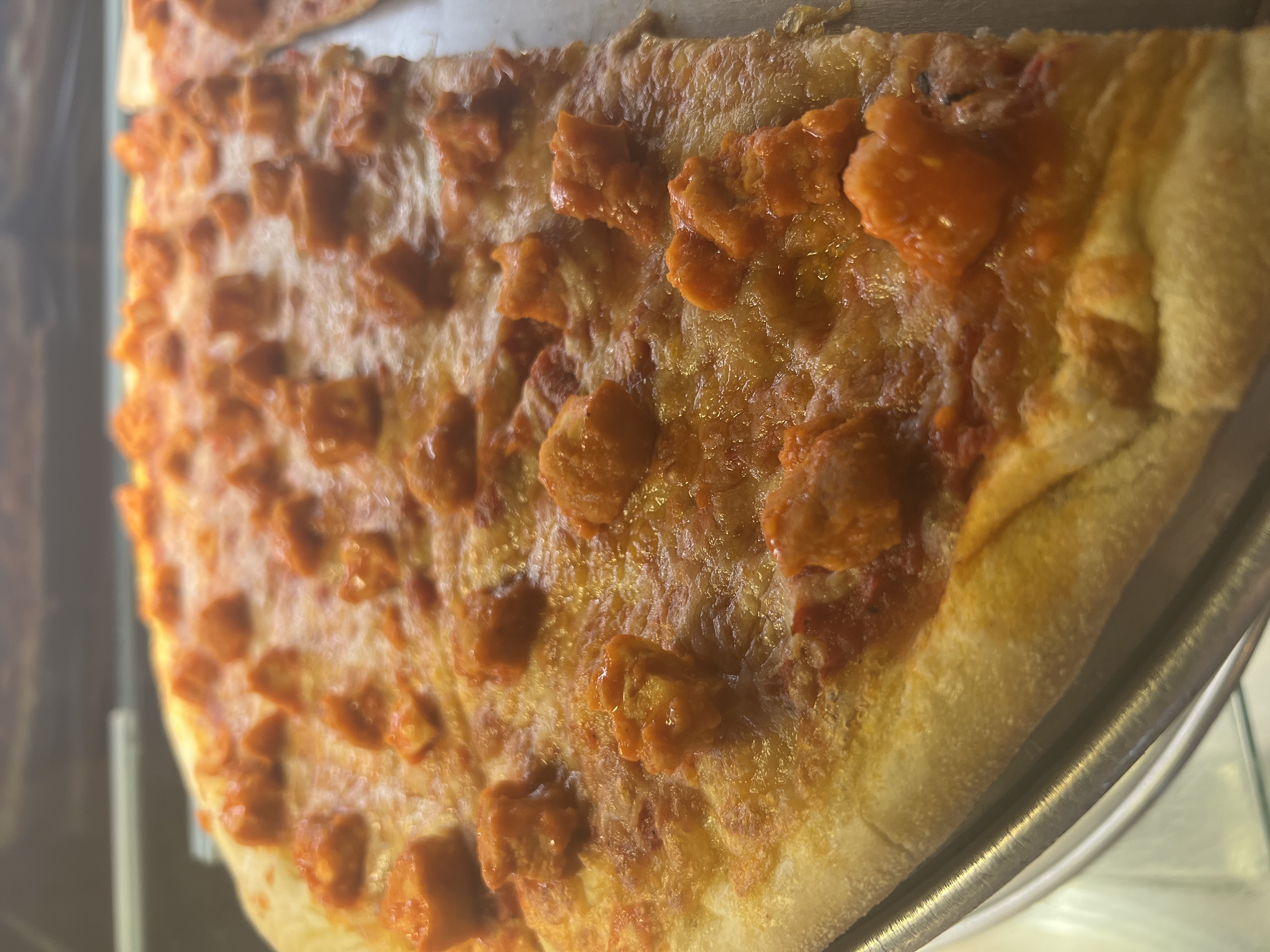 Order Buffalo Chicken Pizza food online from Dino's store, Albany on bringmethat.com
