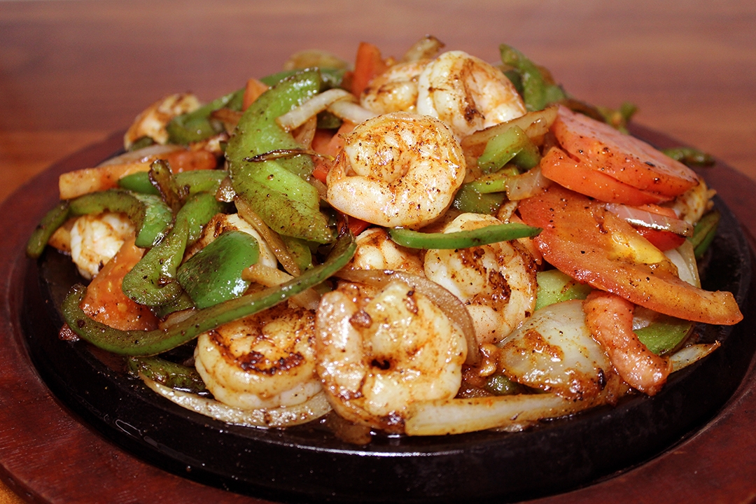 Order Shrimp Fajitas food online from Tito Mexican Restaurant store, Spring Hill on bringmethat.com