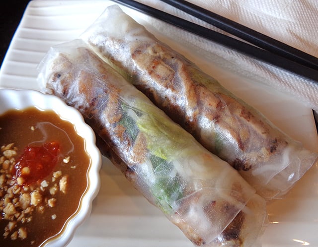 Order Grilled Chicken Spring Rolls food online from Pho Number One store, Mesa on bringmethat.com