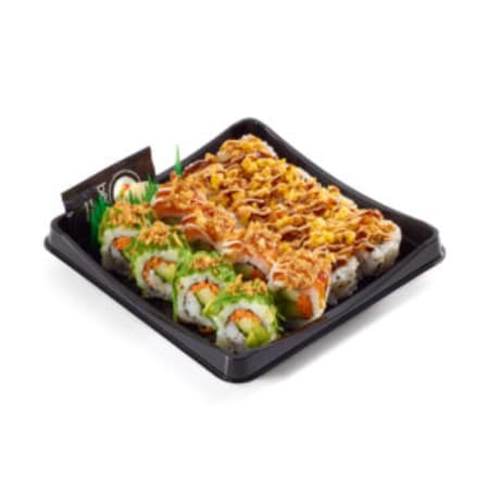Order California Crunch Sushi Roll food online from Bento Sushi store, Windham on bringmethat.com