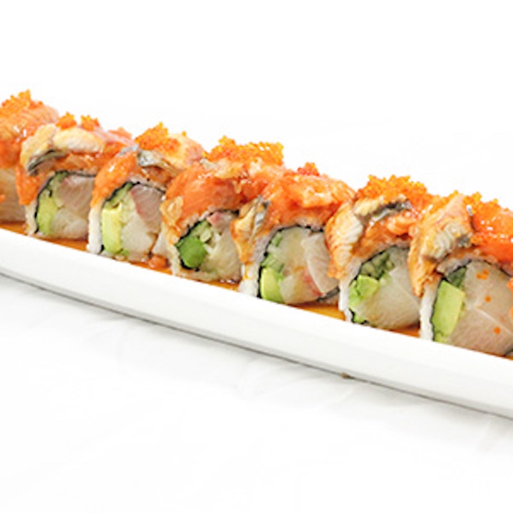Order Big Smile Roll food online from Sushi Plus store, Redwood City on bringmethat.com