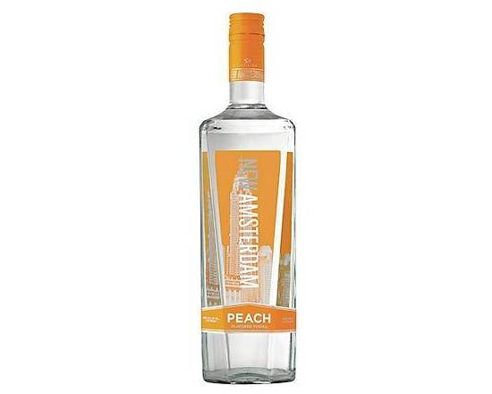 Order New Amsterdam peach 1.75L food online from House Of Wine store, New Rochelle on bringmethat.com