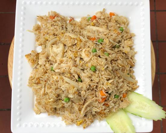 Order Real Crab Meat Fried Rice food online from Tri Asian Taste store, Mechanicsburg on bringmethat.com