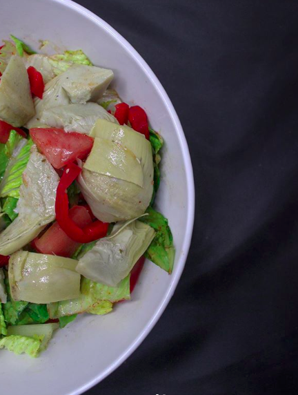 Order Artichoke Salad - small food online from Koko Middle Eastern Restaurant store, Van Nuys on bringmethat.com
