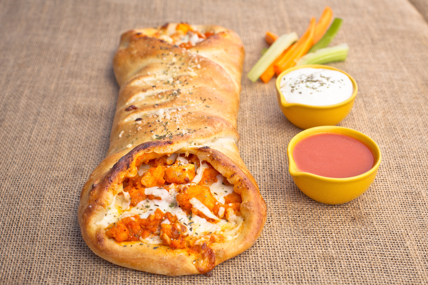 Order Buffalo Chicken Roll food online from Golden Desserts store, Albany on bringmethat.com