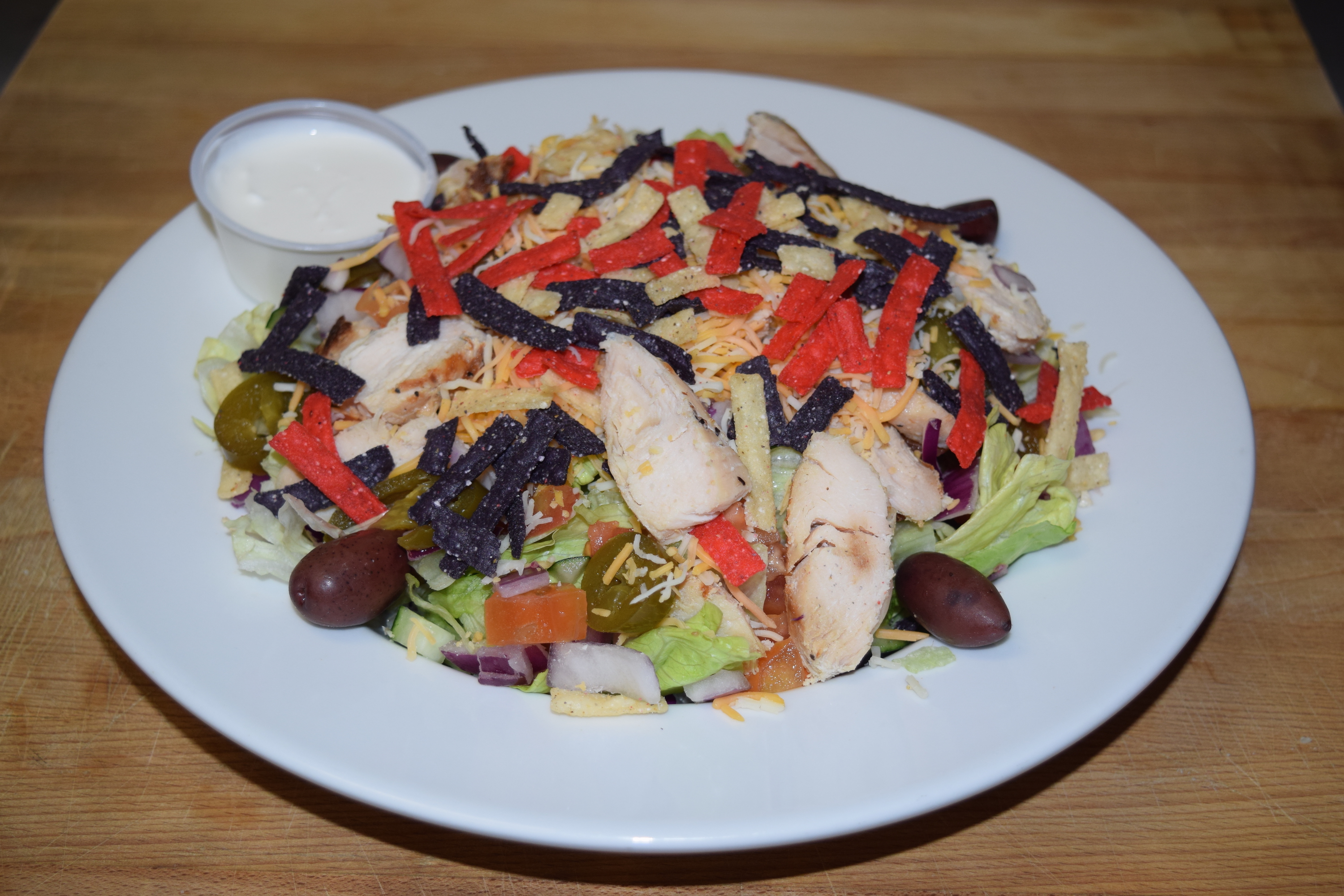 Order Tex-Mex Salad food online from Cuzino Pizza & Pasta store, Wilmington on bringmethat.com