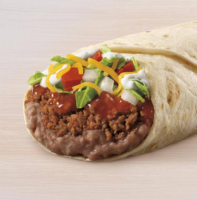 Order Burrito Supreme® food online from Taco Bell store, Raleigh on bringmethat.com