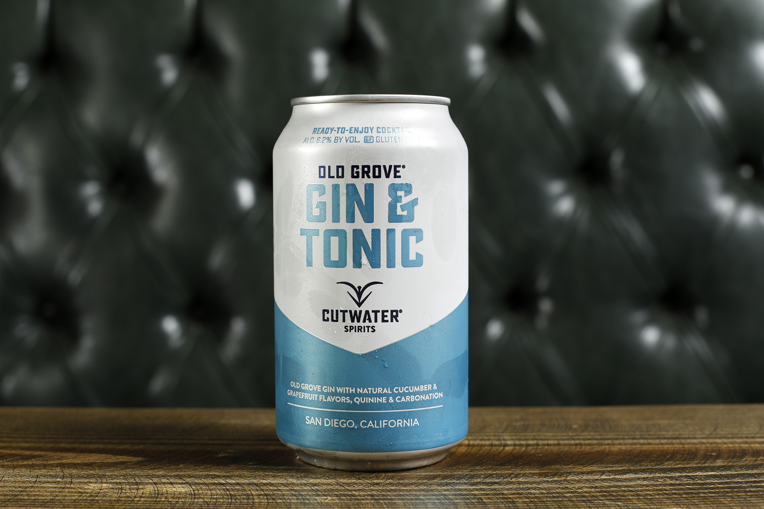 Order Cutwater Old Grove Gin & Tonic, 12 oz can food online from Whitechapel store, San Francisco on bringmethat.com