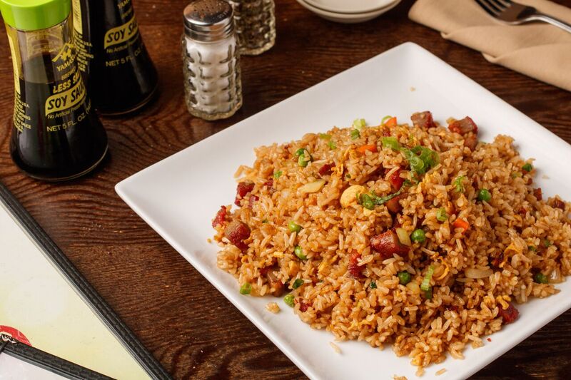 Order Fried Rice food online from Sakura Japanese & Chinese Cuisine store, Victoria on bringmethat.com