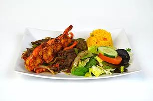 Order Steak and Shrimp Fajita  food online from Campestre Chicken store, Lincoln Park on bringmethat.com