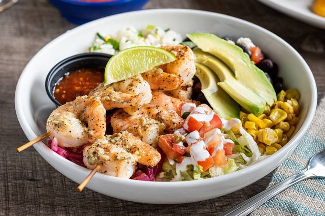 Order Grilled Shrimp Border Bowl food online from On The Border store, New Brunswick on bringmethat.com