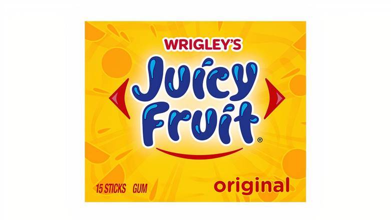 Order JUICY FRUIT Original Bubble Gum, 15 sticks food online from Mac On 4th store, Alton on bringmethat.com