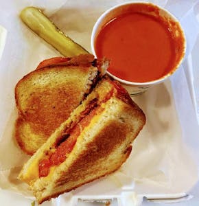 Order The Old School With Tomato Bisque food online from Nunnu Sandwich Shop store, Monroe on bringmethat.com