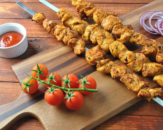 Order Shish Tawook Plate food online from Mediterranea Rice Bowls store, Southfield on bringmethat.com