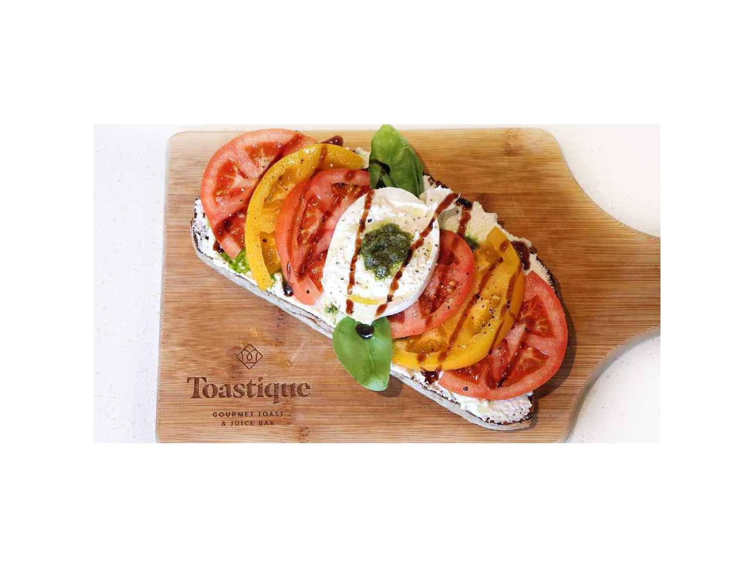 Order Tomato Burrata food online from Toastique store, Washington on bringmethat.com