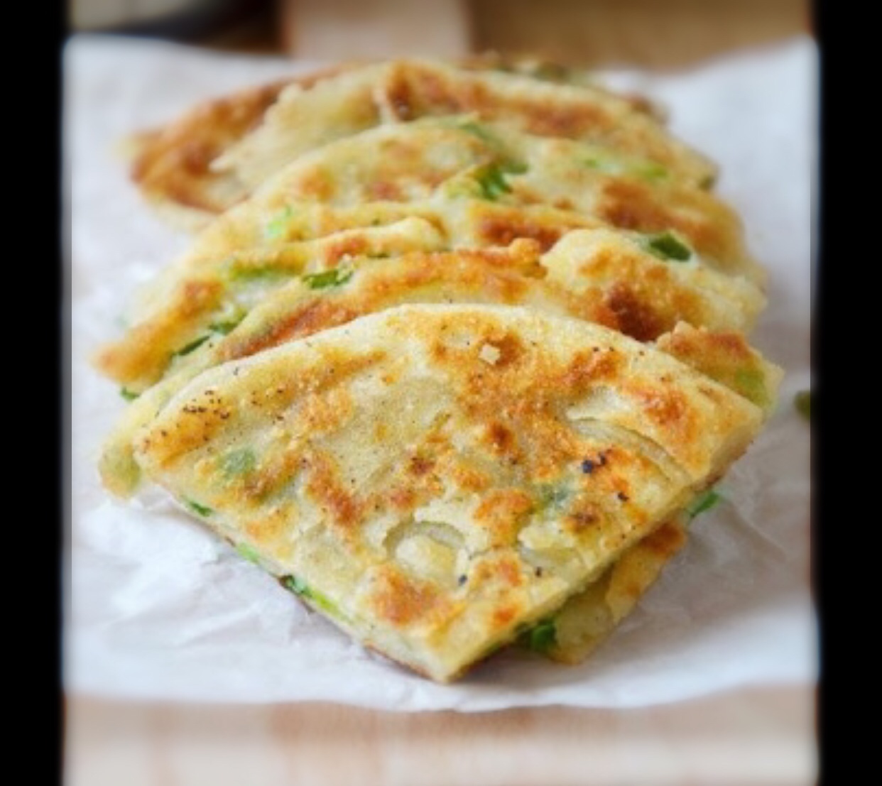 Order Scallion Pancake（8） food online from Komo asian cuisine store, Bellmore on bringmethat.com