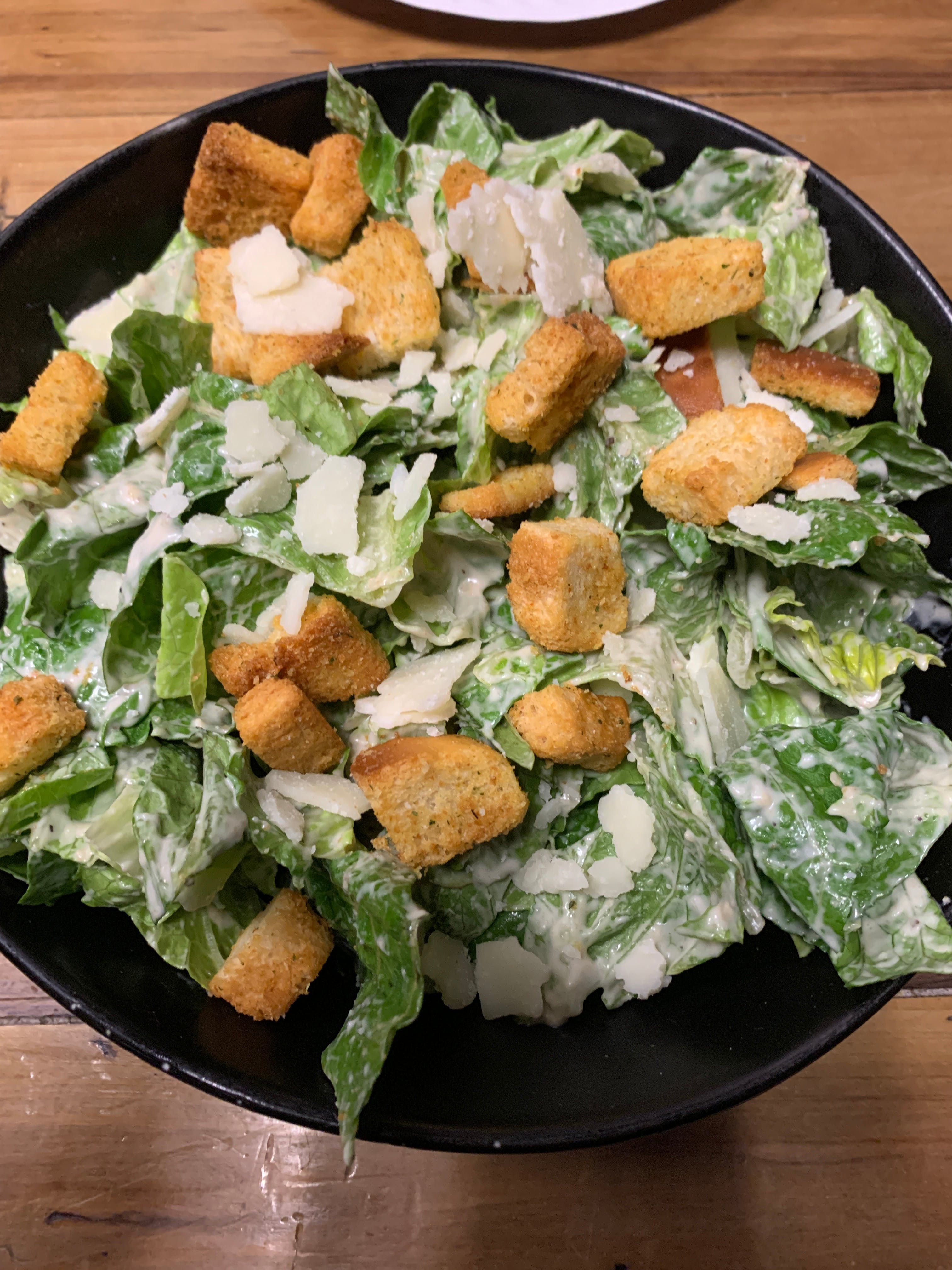 Order Caesar Salad - Medium food online from Rodolfo Pizzeria store, South Plainfield on bringmethat.com