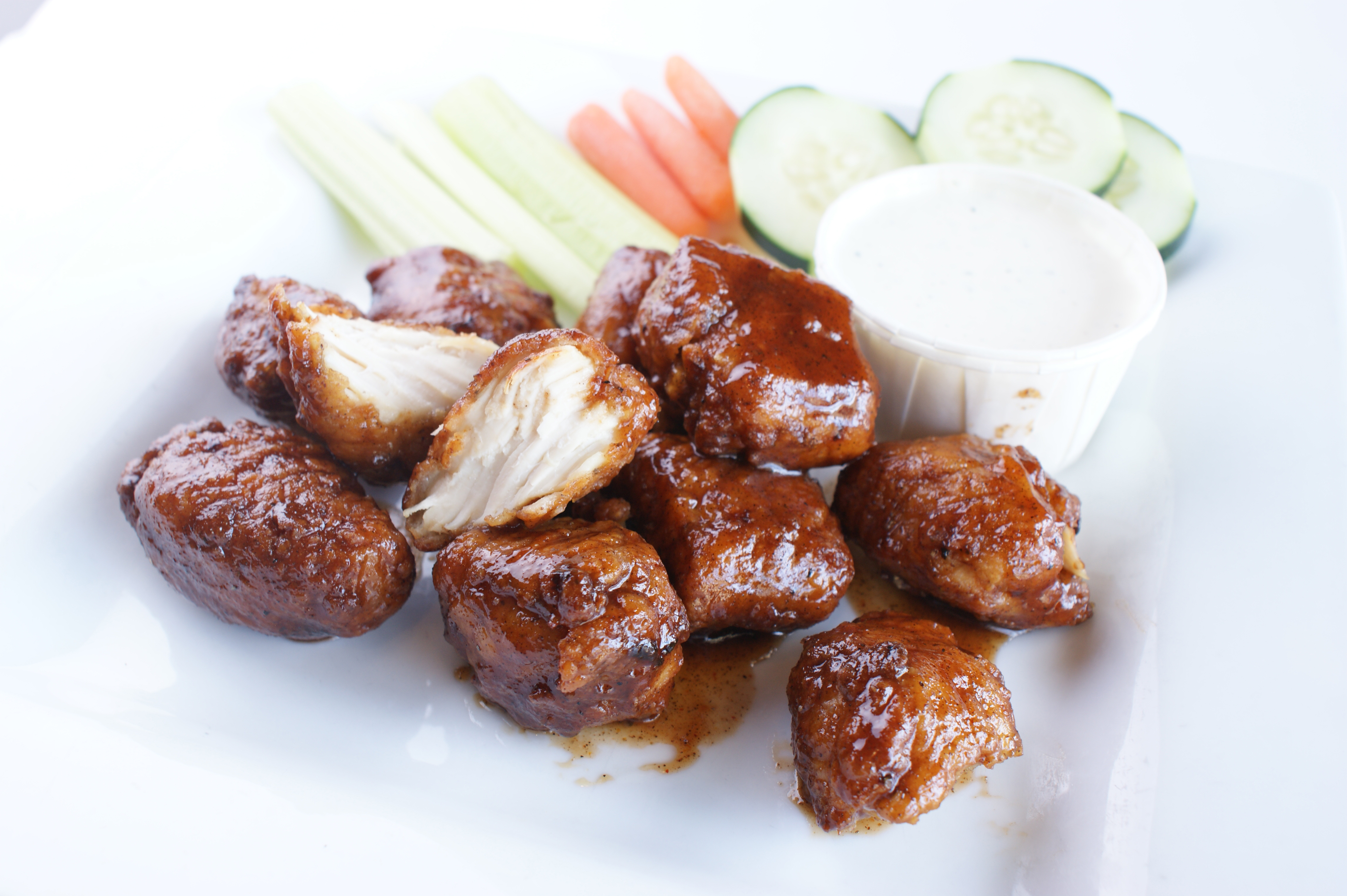 Order Boneless Wings food online from Double Wide Grill store, Pittsburgh on bringmethat.com