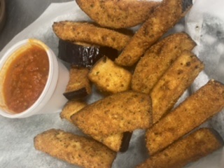 Order Eggplant fries food online from Lennie Hoagies store, Philadelphia on bringmethat.com