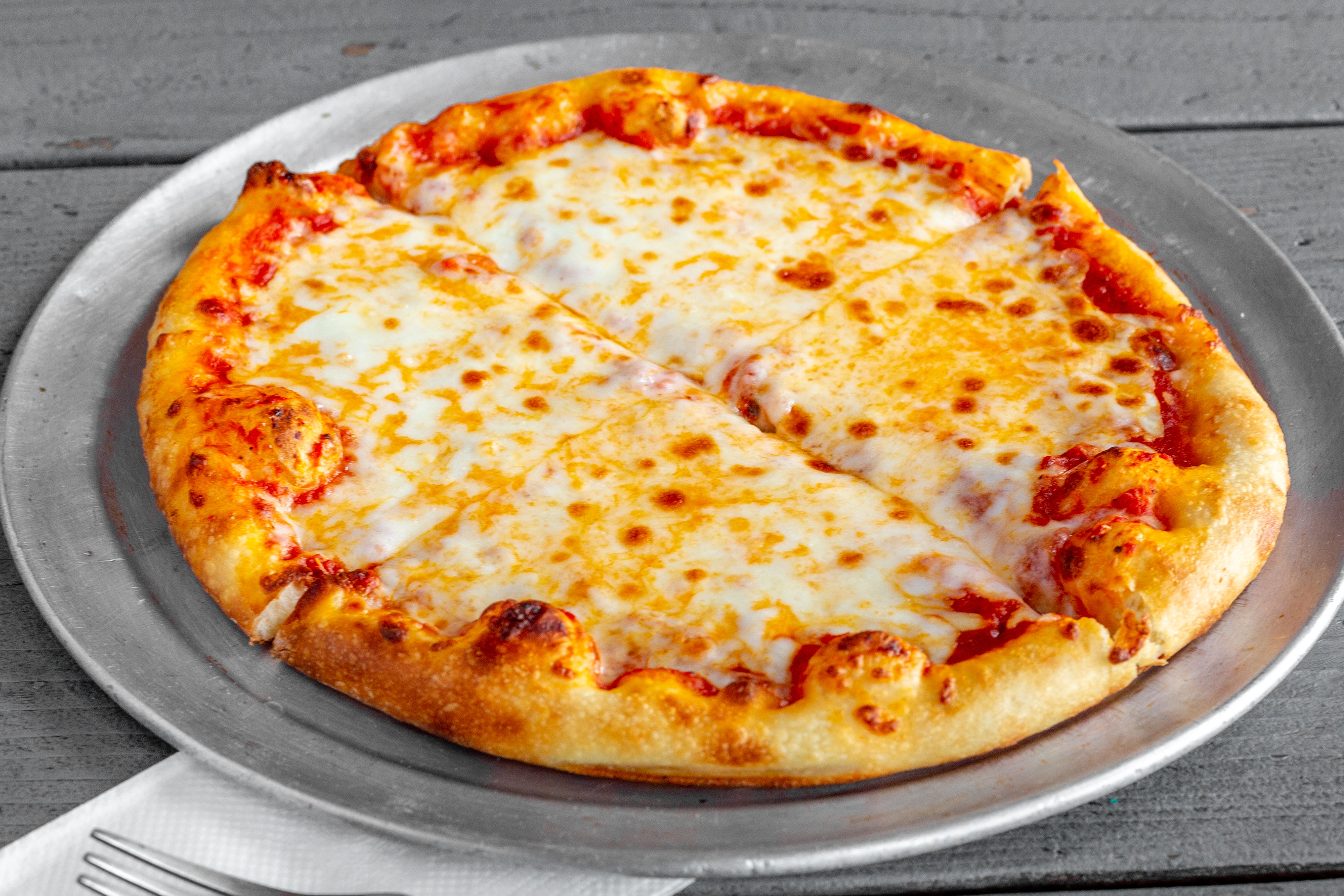 Order Cheese Pizza - Personal 8" food online from Lax Pizza store, Los Angeles on bringmethat.com