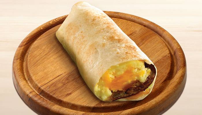 Order Burrito - Sausage, Scrambled Egg & Cheese (447 Cal) food online from QuickChek store, Howell on bringmethat.com