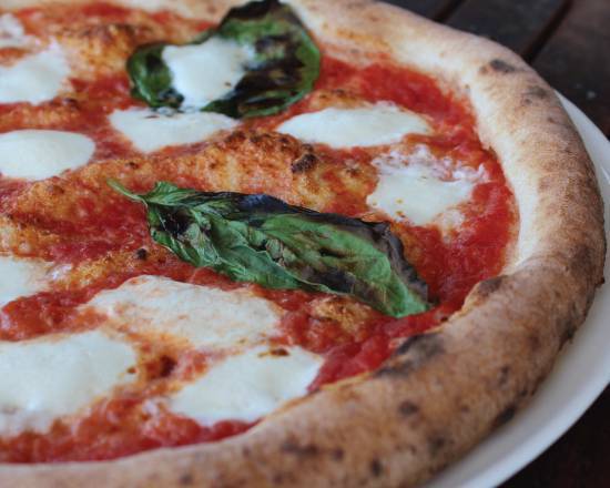 Order The Margherita Pizza food online from Midici Wood Fired Pizza & Kitchen store, Hawthorne on bringmethat.com