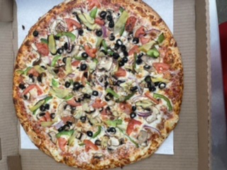 Order 1 Small 2 Topping Pizza food online from Cafe Bambino's store, Pasadena on bringmethat.com