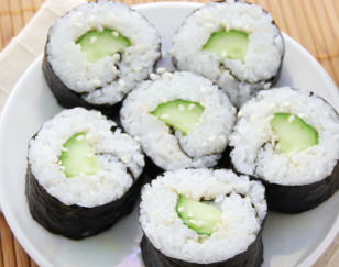 Order Cucumber Roll food online from Sakana Japanese Sushi & Steak House store, Meridian on bringmethat.com
