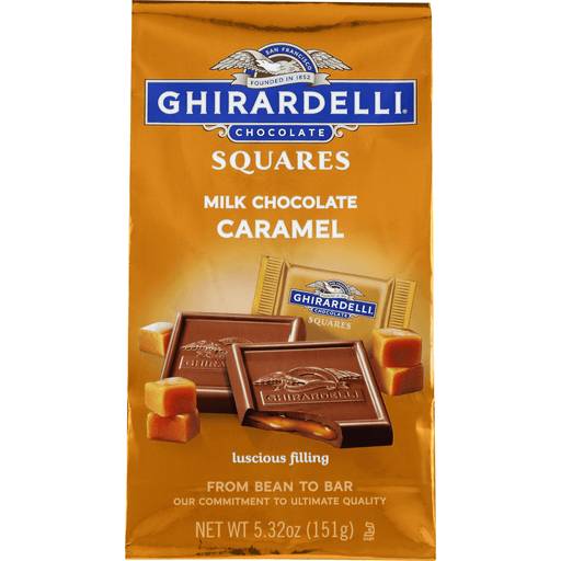 Order Ghirardelli Caramel Chocolate Squares (5.3 OZ) 77442 food online from Bevmo! store, Lafayette on bringmethat.com