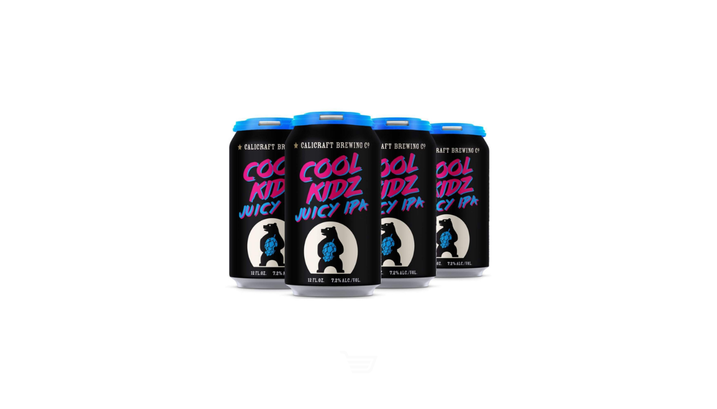 Order Calicraft Brewing Cool Kidz Juicy IPA 6 Pack 12oz Cans 7.2% ABV food online from Far Western Liquor store, SANTA MARIA on bringmethat.com