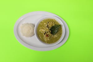 Order 16. Green Curry food online from Thai Wok-In & Go store, Dallas on bringmethat.com