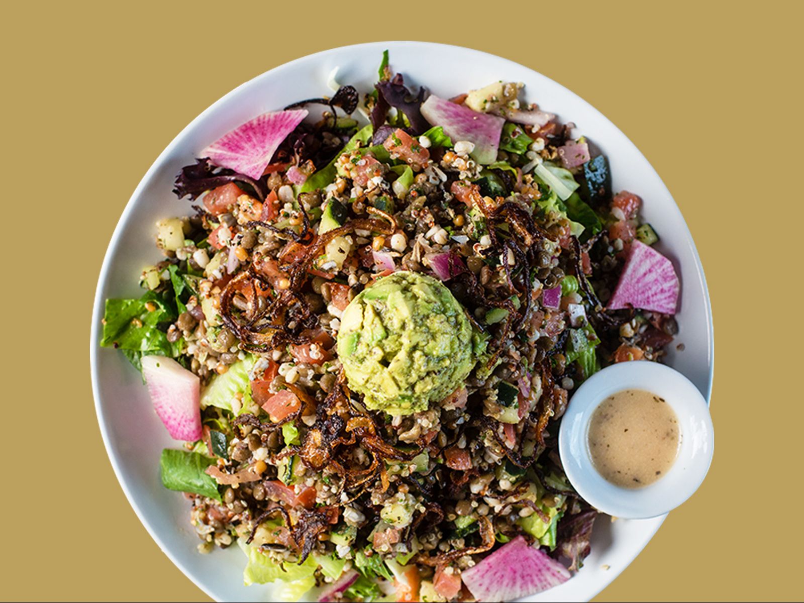 Order Superfood Ancient Grains Salad food online from Micheline's Pita House store, La Jolla on bringmethat.com