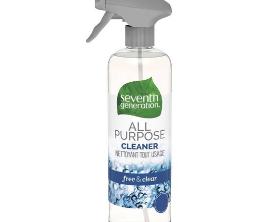 Order Seventh Generation All purpose Cleaner Free & Clear  food online from Bel Clift Market store, SF on bringmethat.com