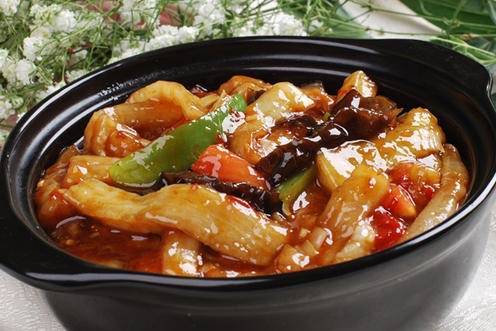 Order Eggplant with Fish Flavor (鱼香茄子) food online from Chef Chuan store, Irvine on bringmethat.com