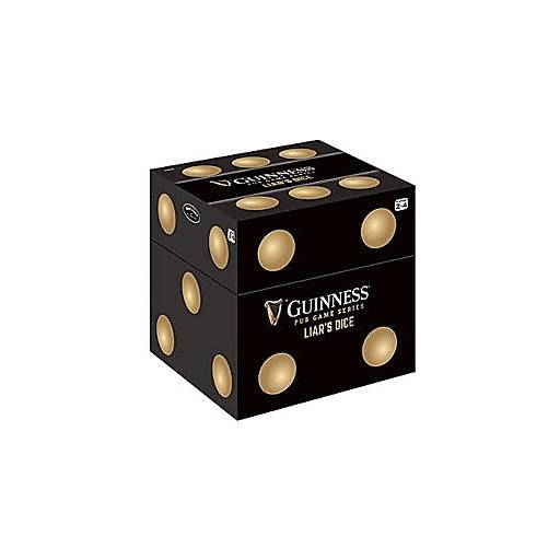 Order Guinness Pub Game Series Liar's Dice Game (EACH) 129279 food online from Bevmo! store, Lafayette on bringmethat.com