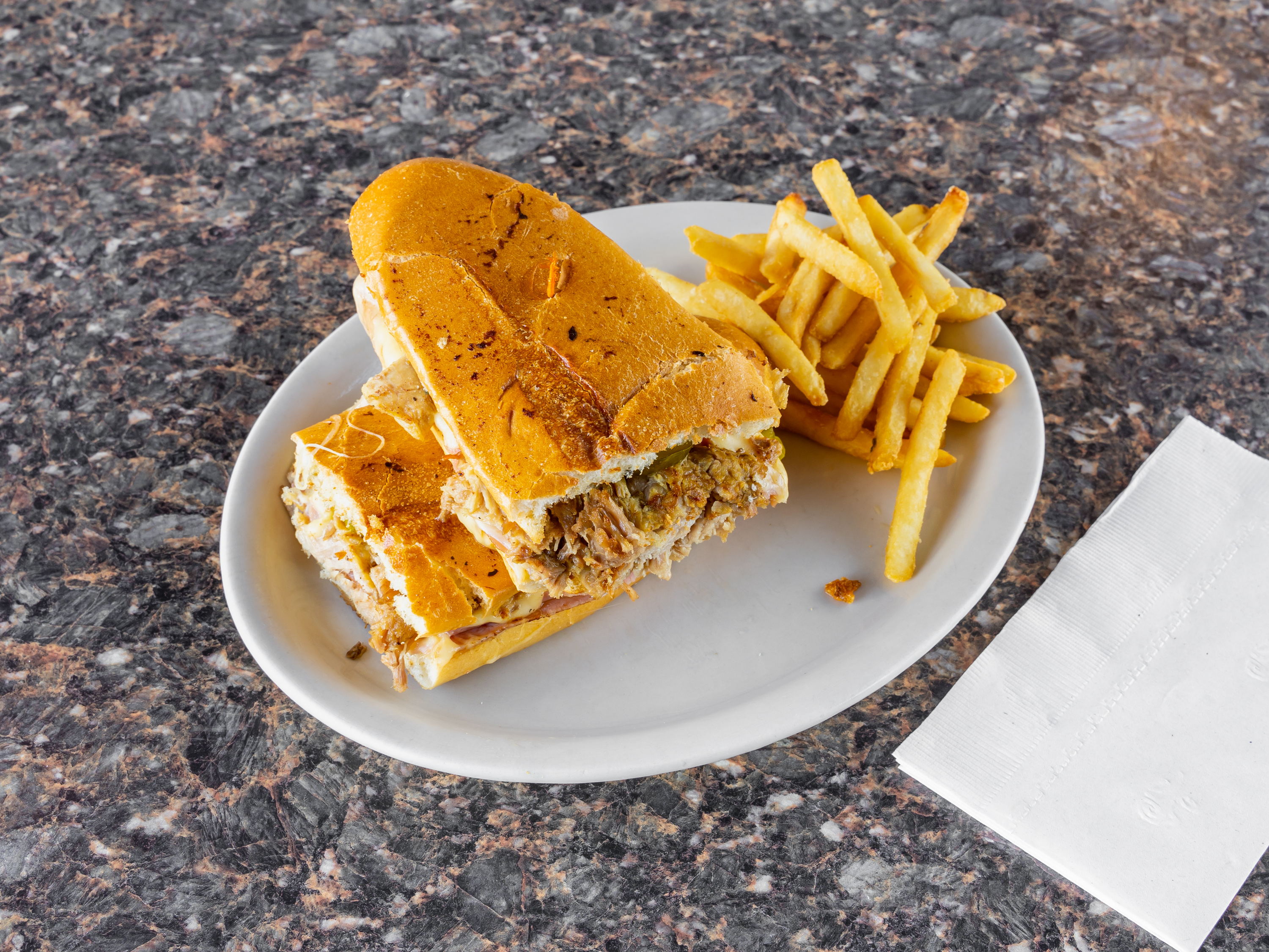 Order Cuban Sandwich food online from Estrella's Cafe store, Nanuet on bringmethat.com