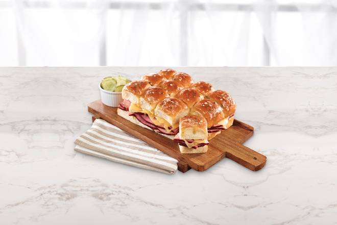 Order Ham & Swiss Slider 12-Pack food online from The HoneyBaked Ham Company store, Norristown on bringmethat.com