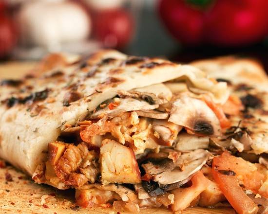 Order Regular BBQ Chicken Calzone food online from Little Italy Calzones store, Tuscaloosa on bringmethat.com