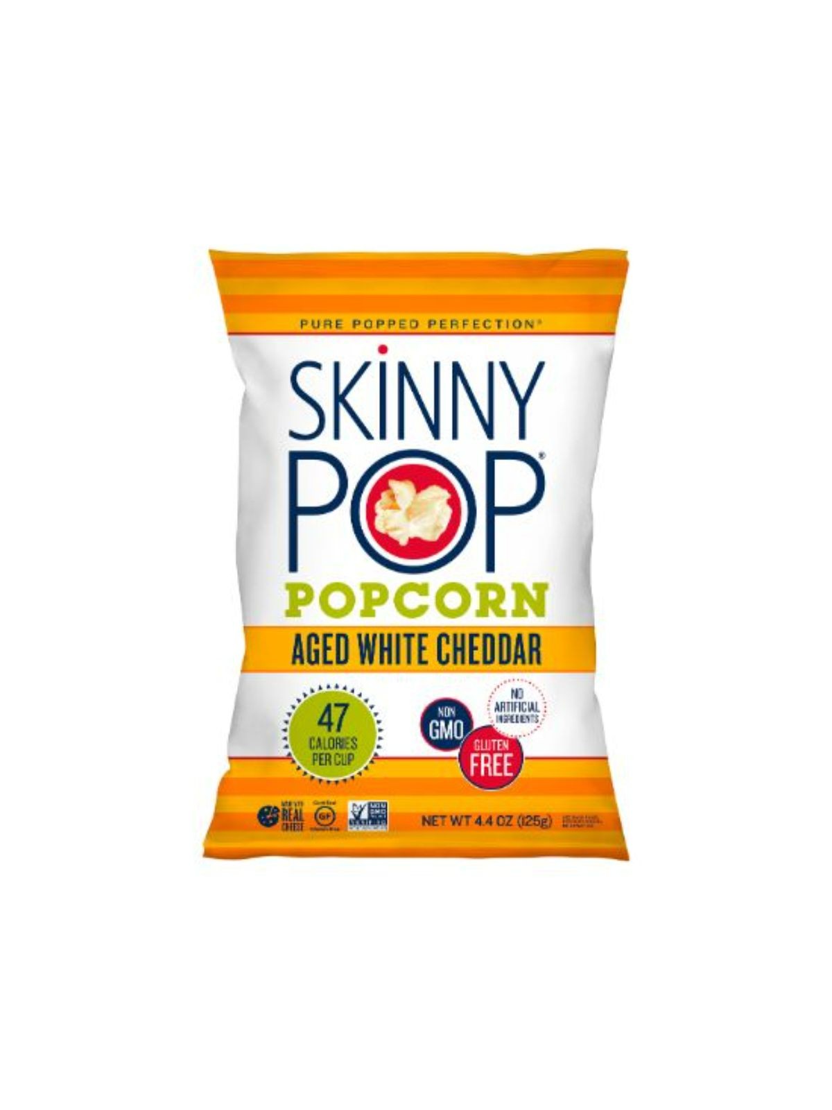 Order SkinnyPop Aged White Cheddar Popcorn (4.4 oz) food online from Stock-Up Mart store, Los Angeles on bringmethat.com