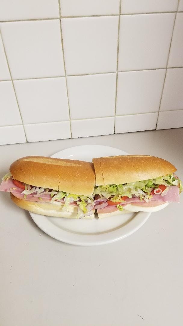 Order Ham, Capicola, Salami & Provolone Sub - Small 8" food online from Serpico Pizza store, Wilkes-Barre Township on bringmethat.com