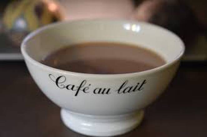 Order Café Au Lait - 16 oz Hot food online from The Bagelers Coffeehouse store, Chicago on bringmethat.com