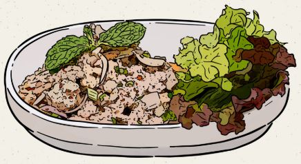 Order Larb Salad food online from T's Thai store, Santa Monica on bringmethat.com