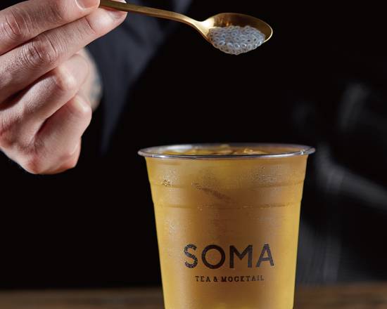 Order Orange High Mountain Tea food online from Soma Tea & Mocktail store, Artesia on bringmethat.com