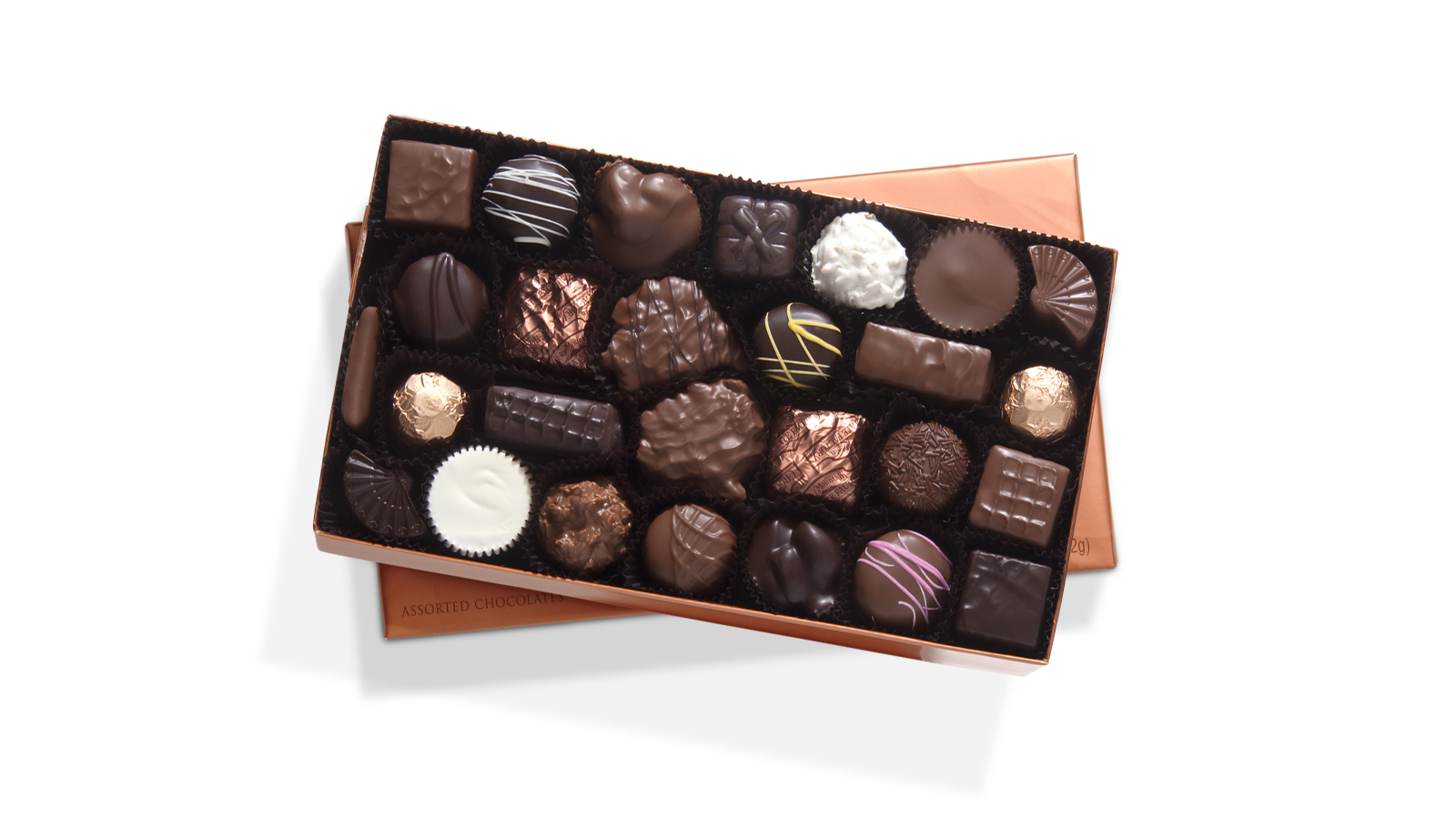 Order Assorted 14.5 oz. Boxes food online from Rocky Mountain Chocolate Factory store, Corpus Christi on bringmethat.com