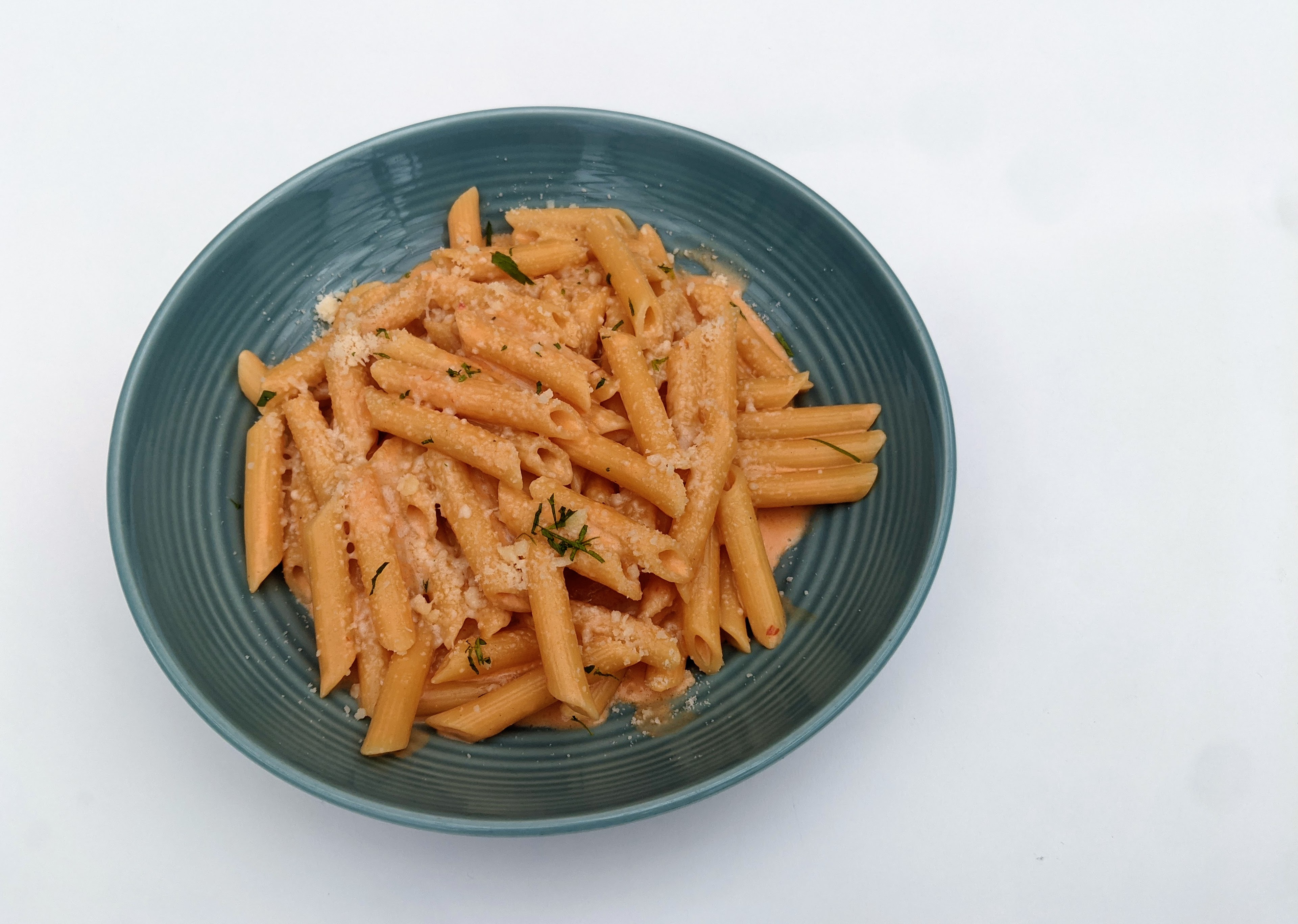 Order Penne with Pink Sauce food online from Pasta Talk store, Irvine on bringmethat.com