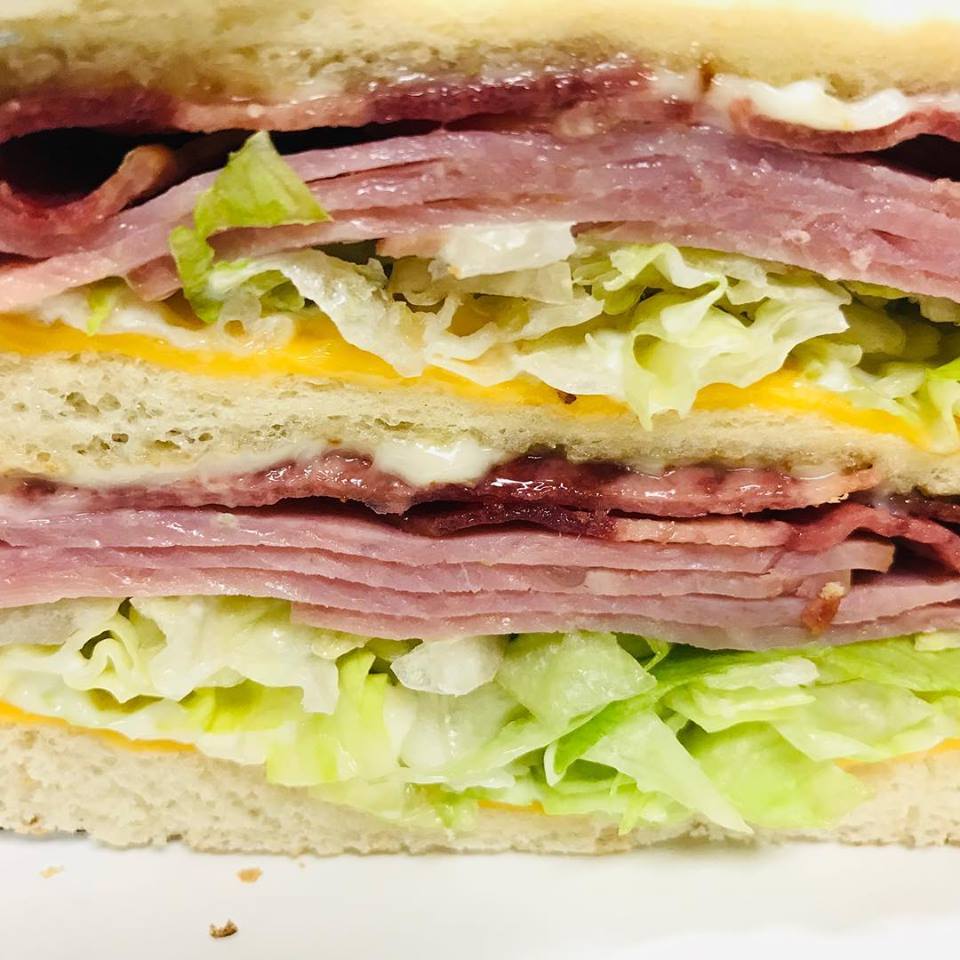 Order 8'' Ham and Cheese Cold Cut Sub food online from Lochearn Pizza store, Pikesville on bringmethat.com