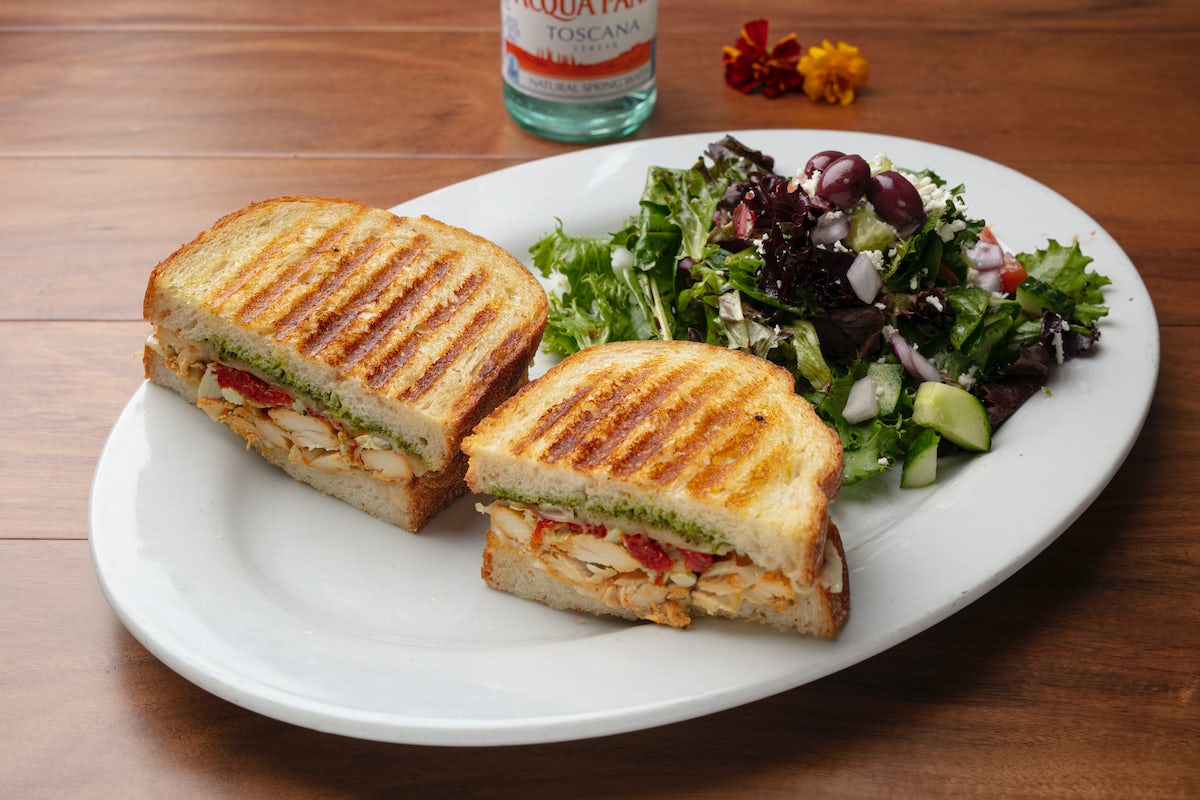 Order Chicken Pesto food online from Panini Kabob Grill store, Los Angeles on bringmethat.com