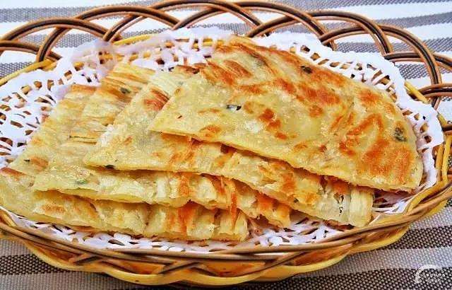 Order Scallion Pancake 葱油饼 food online from Le's Restaurant store, Ames on bringmethat.com